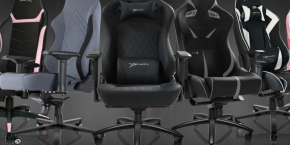 A group of chairs in different colors